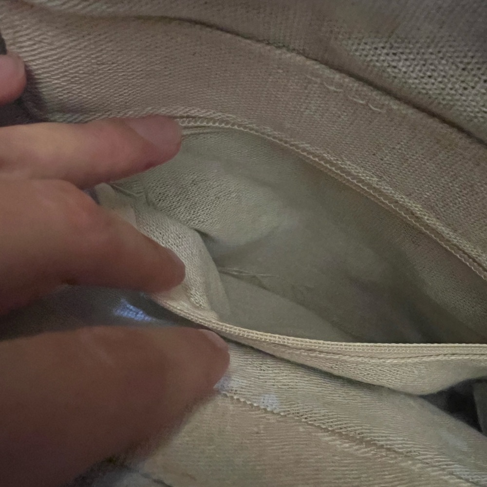 Raffia Boho Tan Crossbody - Picture 7 of 9